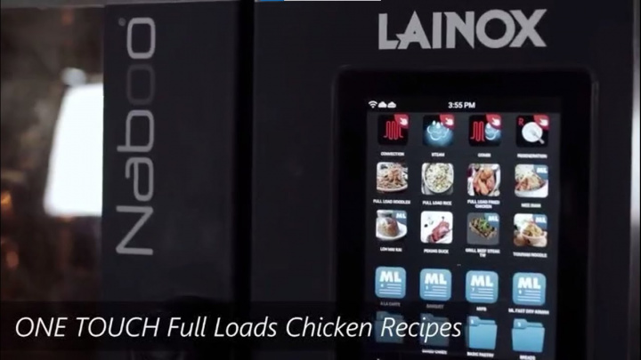 One Touch Cooking Solution With Lainox Naboo Boosted Combi Oven