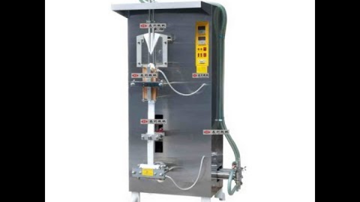 Видео работы фасовочно-упаковочного автомата для жидкости SJ  Foodatlas