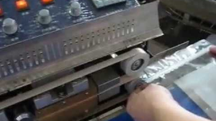 Hualian FRS-1010I Color Ribbon Printing Continuous Band Sealer