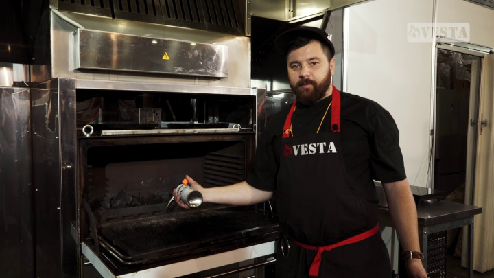 Первый запуск мангала Веста