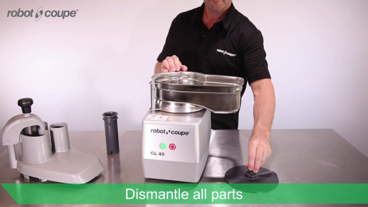 Robot-Coupe CL40 Cleaning & Maintenance