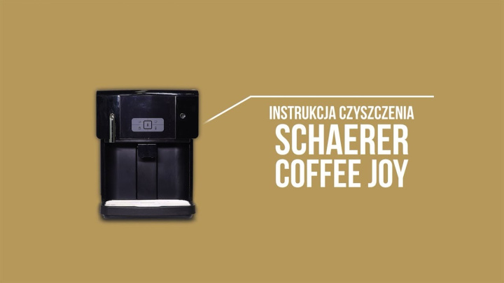 Film czyszczenie odkamienianie Schaerer Coffee JOY