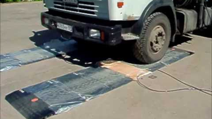 Подкладные автомобильные весы ТРАК для взвешивания транспорта в движении