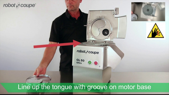 Robot-Coupe CL50 CL50 Ultra  Veg Prep Machine: Assembly & Operation